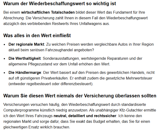 Symbolbild für den Marktwert eines Autos